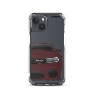 Octane Red Charger Hellcat (Widebody) - iPhone Case