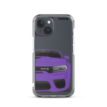 Load image into Gallery viewer, Purple Charger Hellcat (Widebody) - iPhone Case