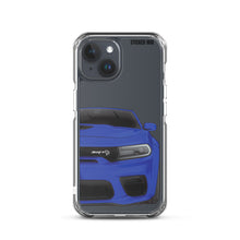 Load image into Gallery viewer, Blue Charger Hellcat (Widebody) - Phone Case