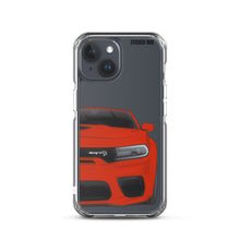 Load image into Gallery viewer, Red Charger Hellcat (Widebody) - iPhone Case