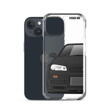 Load image into Gallery viewer, Black R34 Nissan GTR - iPhone Case