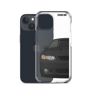 Black 03-04 Mustang SVT Cobra - iPhone Case