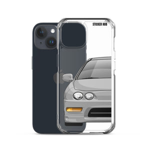 Silver Acura Integra - iPhone Case