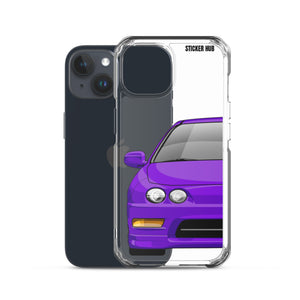 Purple Acura Integra - iPhone Case