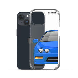 Light Blue Acura Integra - iPhone Case