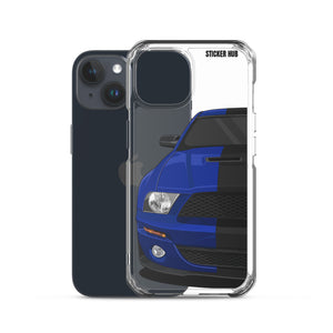 Blue 07-09 Mustang GT500 - iPhone Case