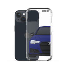 Load image into Gallery viewer, Navarra Blue Audi S4 &quot;Facelift&quot; - iPhone Case