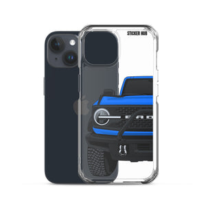 Blue Ford Bronco "First Edition" - iPhone Case