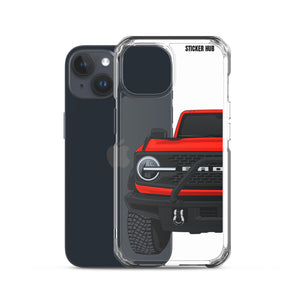 Red Ford Bronco "First Edition" - iPhone Case