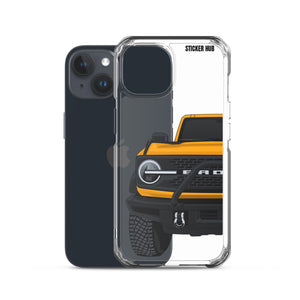 Cyber Orange Ford Bronco "First Edition" - iPhone Case