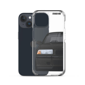 Black BMW E36 - iPhone Case