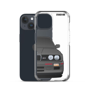 Gray BMW E30 - iPhone Case