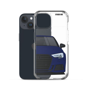 Navarra Blue B9 Audi S3 - iPhone Case