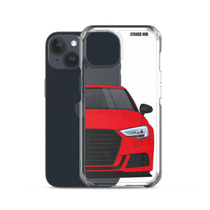 Tango Red B9 Audi S3 - iPhone Case