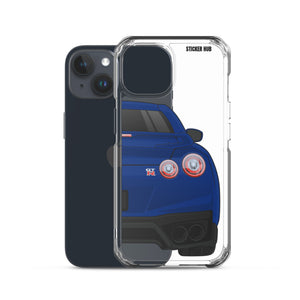 Deep Blue R35 Nissan GTR - iPhone Case