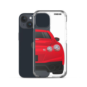 Solid Red R35 Nissan GTR - iPhone Case