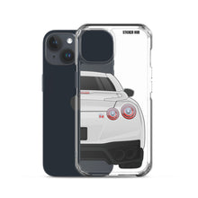 Load image into Gallery viewer, White R35 Nissan GTR - iPhone Case