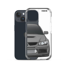 Load image into Gallery viewer, Gray Mitsubishi Evo - iPhone Case