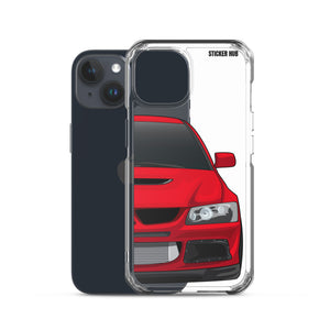 Red Mitsubishi Evo - iPhone Case