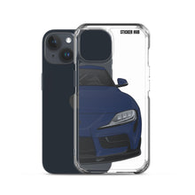 Load image into Gallery viewer, Downshift Blue MKV Toyota Supra - iPhone Case