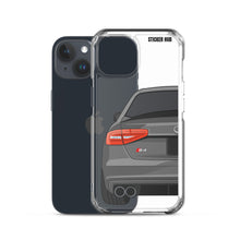 Load image into Gallery viewer, Monsoon Gray B8.5 Audi S4 - iPhone Case