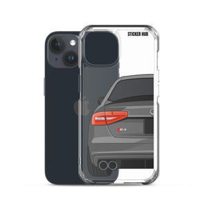 Monsoon Gray B8.5 Audi S4 - iPhone Case