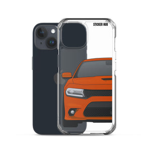 Orange 15-21 Charger - iPhone Case