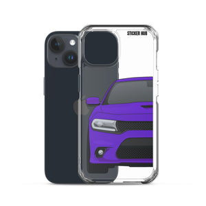 Purple 15-21 Charger - iPhone Case