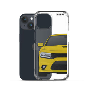 Yellow 15-21 Charger - iPhone Case