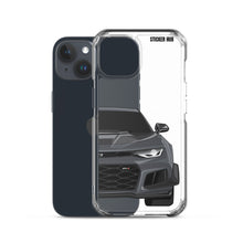 Load image into Gallery viewer, Gray 6th Gen Camaro ZL1 1LE - iPhone Case