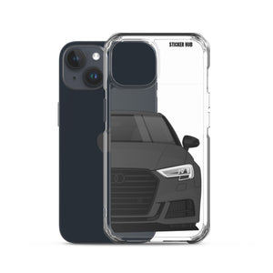 Daytona Gray B9 Audi S3 - iPhone Case