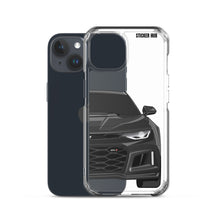 Load image into Gallery viewer, Black 6th Gen Camaro ZL1 - iPhone Case