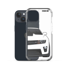 Load image into Gallery viewer, White 5th Gen Camaro ZL1 - iPhone Case