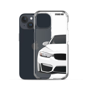 White BMW F80 - iPhone Case