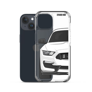 White Mustang GT350 - iPhone Case