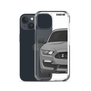 Gray Mustang GT350 - iPhone Case