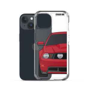 Race Red 11-12 Mustang 5.0 - iPhone Case