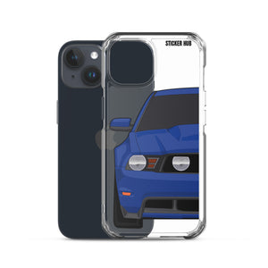 Kona Blue 11-12 Mustang 5.0 - iPhone Case