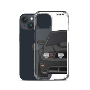 Black 11-12 Mustang 5.0 - iPhone Case