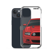 Load image into Gallery viewer, Race Red 13-14 Mustang 5.0 - iPhone Case