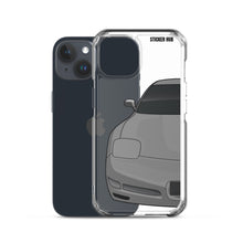 Load image into Gallery viewer, Pewter Gray C5 Corvette Z06 - iPhone Case