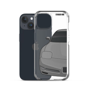 Pewter Gray C5 Corvette Z06 - iPhone Case