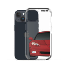 Load image into Gallery viewer, Monterey Red C6 Corvette - iPhone Case