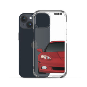 Monterey Red C6 Corvette - iPhone Case