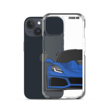 Load image into Gallery viewer, Elkhart Blue C7 Corvette Zr1 - iPhone Case