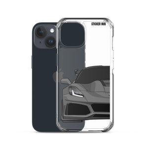 Gray C7 Corvette Zr1 - iPhone Case