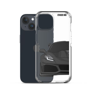 Black C7 Corvette Zr1 - iPhone Case