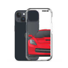 Load image into Gallery viewer, Torch Red C7 Corvette Stingray - iPhone Case