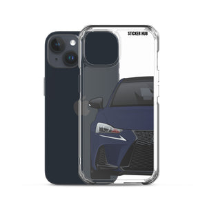 Nightfall Blue Lexus IS300 - iPhone Case