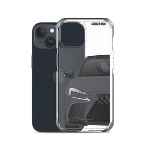 Gray Lexus IS300 - iPhone Case